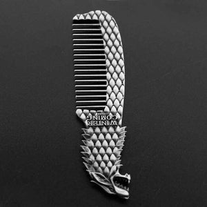 Cool Game of Thrones House Stark Winter Is Coming Bronze Metal Pendant Jewelry High quality Combs Free Shipping